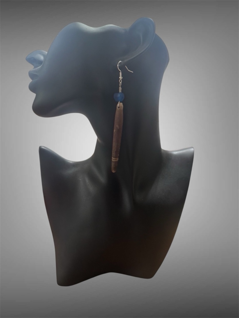 HAWAIIAN WANA (SEA URCHIN) SPIKE EARRINGS - Picture 5 of 7